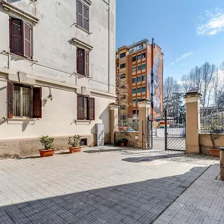 Charming 2 Beds Flat Near Circo Massimo Apartmán